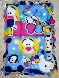 ที่นอนเด็กแรกเกิด(แถมฟรีหมอนหนุน-หมอนข้าง)ขนาด(78+108ซม) ที่นอนเด็ก ที่นอนเด็กอ่อน ที่นอนเด็กทารก เบาะเด็กอ่อน เบาะเด็กทารก