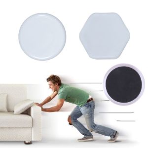 UDIEOA  Easily 4Pcs Tough Efficient for  Moving Heavy  Sundries Floor Carpet Surface Durable Furniture Sliders Household Supplies Furniture  Movers Furniture Moving Pad