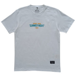 Anyway Kaos Pendek "Summer Night" White 687