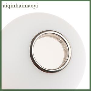 aiqinhaimaoyi White Glass Lamp Shade For E14 E27 Bulb Fitter Opening Accessory Glass Fixture Replacement Globe Or Lampshade