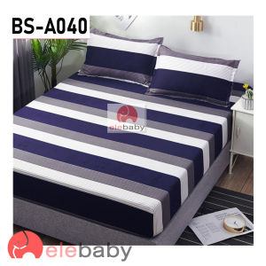 elebaby Premium Cotton Cadar Bedsheet Fitted Single Size