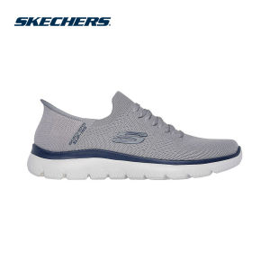 Skechers สเก็ตเชอร์ส รองเท้าผู้ชาย Men Slip-ins Summits Shoes - 232439-GYNV Air-Cooled Memory Foam