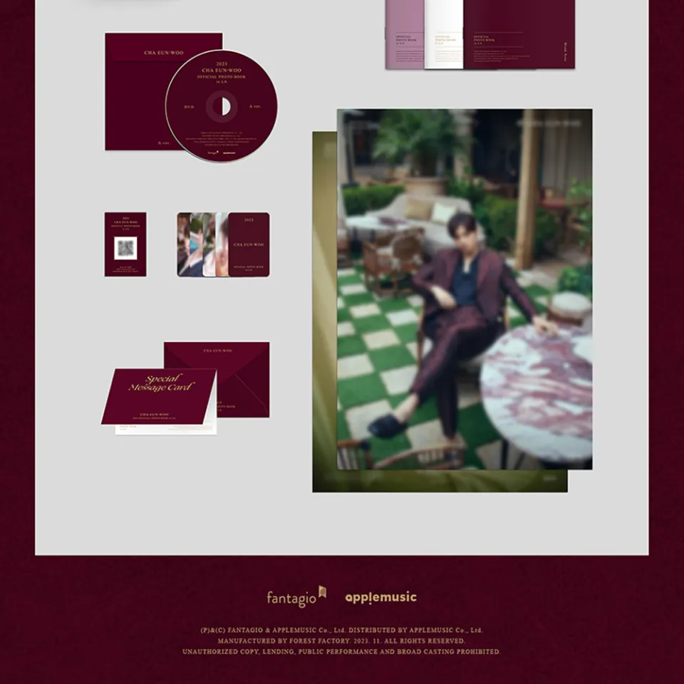 ASTRO CHA EUN WOO - [ 2023 Official Photo Book In LA ] | Lazada