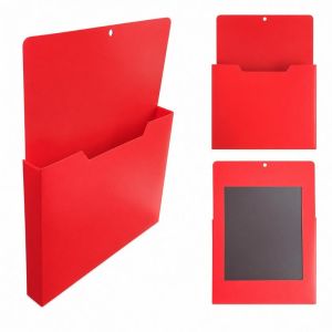 SQMETR Đế từ tính mạnh Tập tin từ tính Bề mờ Nhựa PP Giá đựng hồ sơ treo tường Có thể điều chỉnh vị trí Giá đỡ giấy từ tính Tổ chức lớp học