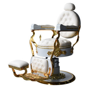 Barber chair เก้าอี้ตัดผม บาร์เบอร์ ตัดผมชาย โกนหนวด โต๊ะตัดผมชาย  หนัง PU ที่ดีเยี่ยม ปั๊มน้ำมันไฮดรอลิค อุปกรณ์ตัดผม ร้านเสริมสวย ร้านบาร์เบอร์  วินเทจ เบาะหลังที่นั่งที่สบาย