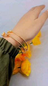Gelang Bangle Xuping Model Mawar Gold Terbaru