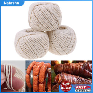 70M/Roll Cooking Tools Butchers Cotton Twine Meat Sausage Tie Rope For Meat Trussing and Trussing Turkey