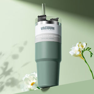 [Super large capacity] Insulated ice cup Stainless steel oversized portable handheld cold insulation cup