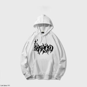 Sweater Hoodie Jumper Pria wanita BRGD Sweater Hoodie Fleece Jumper Switer Model Boxy 3D Terbaru & Terlaris