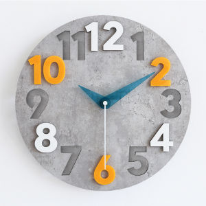 Nordic Simple Modern Home Clock Wall Art Mute Atmosphere Luxury Wall Clock Living Room Restaurant Fashion Wall Charts Creative Clock