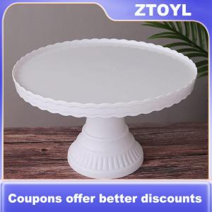 【ZTOYL】 1PC bền bánh hiển thị đứng món tráng miệng lưu trữ chủ món tráng miệng khay tiệc cưới