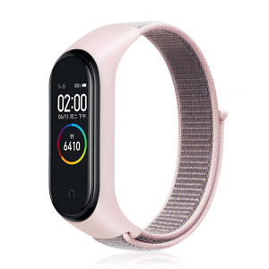 VUAERANG Replaceable Bracelet Suitable for Mi Band 3/4/5/6/7 Replace Universal Xiaomi Nylon Loop Strap for Miband 3/4 Miband 7/6/5 Accessories