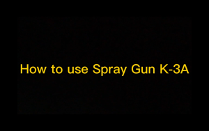 Spray Air Gun C/W Cup 喷漆枪 WUFU K-3A