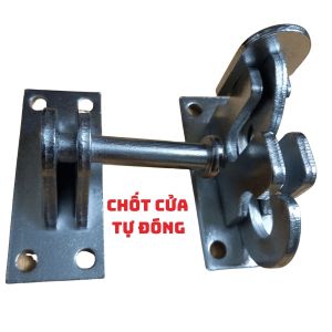 Bộ chốt cửa thông minh tự đóng cho cửa cổng  cửa nhà hàng cao câp cắt CNC loại dày tặng kèm ốc vít