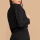 BRANCHÉ Blazers for Women All Season Formal Business Plain Long Sleeve Lapel Cropped Basics Office Lady Blazers B250211. 