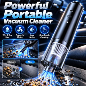 Cordless Vacuum Cleaner Portable Wireless Handheld Vacuum Compact Dust Remover Powerful Suction Home Car Floor Corner Cleaning Device