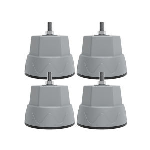 4PCS Tatakan Pelindung Kaki Meja Bahan Karet Alas Kaki Mesin Cuci Anti Slip Dan Getar Alas Pelindung Anti Getaran