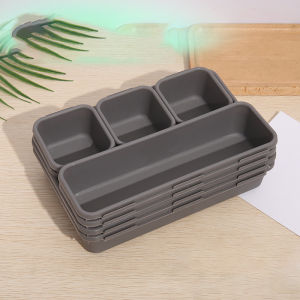 Drawer Organizer Storage Box 8pcs Organizer Box Trays Home Cutlery Cosmetics Stationery Storage Box
