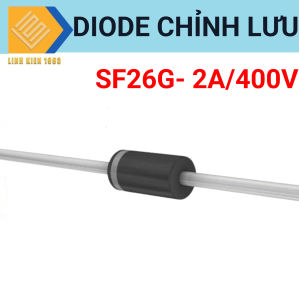 Diode chỉnh lưu SF26G 2A- 400V
