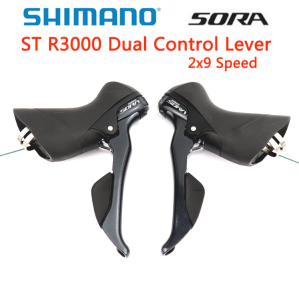 TAY ĐỀ LẮC SHIMANO SORA ST-R3000 18S TAY ĐỀ SANG SỐ CHÍNH HÃNG SHIMANO SORA 2 x 9 TỐC ĐỘ