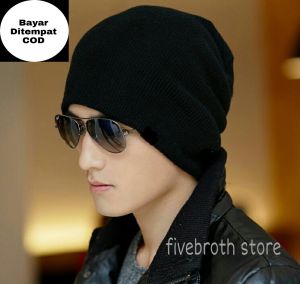 Kupluk Beanie Hat Polos Distro fashion pria dan wanita dewasa keren murah (COD)