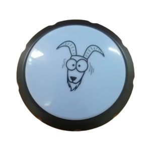 TIEZI STUDIO Goat Voice Box Screaming Goat Toy Prank Funny Tricky Toys Goat Button Noise Maker Games Office Humor Electronic Screaming Toy Birthday Gift