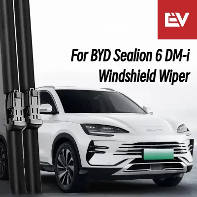 For BYD Sealion 6 DM-i Windshield Wiper Super Quiet & Super Clean for Front & Rear Windshield