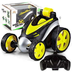 Stunt RC Car Drift Tumbling Dump Truck Remote Control Toys For Children Electric Cool Wireless RC Cars Boy Birthday Gifts