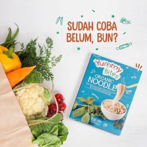 Yummy Bites Organic Noodle 200gr / Mie MPASI Bayi