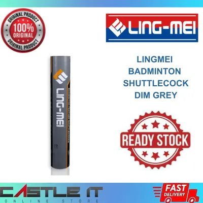 Ling-Mei Badminton Shuttlecock Platinum / Golden / Dim Gray / Black / Green / Pink / Orange
