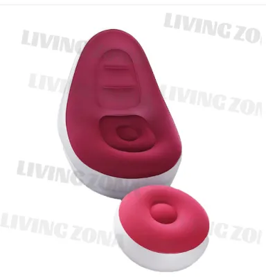 Sofa Santai Angin Sofa Minimalis Dengan Sandaran Kaki Sofa Tiup Free Pompa