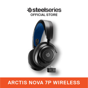 SteelSeries Arctis Nova 7P Wireless Playstation Gaming Headset 360 Spatial Sound 2.4GHz + Bluetooth Headphone