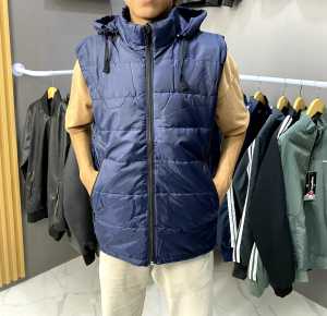 CREDIFOX Rompi gelembung pria kupluk - vest outdoor - rompi bulang