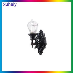 xuhaiy Miniature Dollhouse Wall Lamp Light Desk Lamp Mini LED Lighting Home Decoration Doll Furniture Toy Can Be Bright