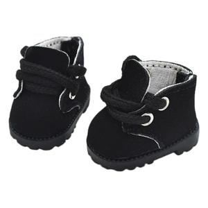 Thu nhỏ laceup PU bootie cho 17cm thế hệ búp bê Anime đạo cụ chụp ảnh sáng tạo dollhouses phụ kiện thiết yếu