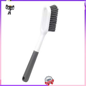 Shoe Cleaning Brush Long Handle Soft Bristle Non Damaging for Sneakers Leather Canvas Household Laundry Brush Multipurpose Ergonomic Grip Heavy Duty for Shoes Clothes with Hanging Loop
