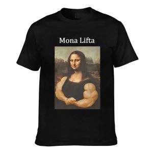 Fashion Printed Mona Lifta Vintage MenS Cotton Tee