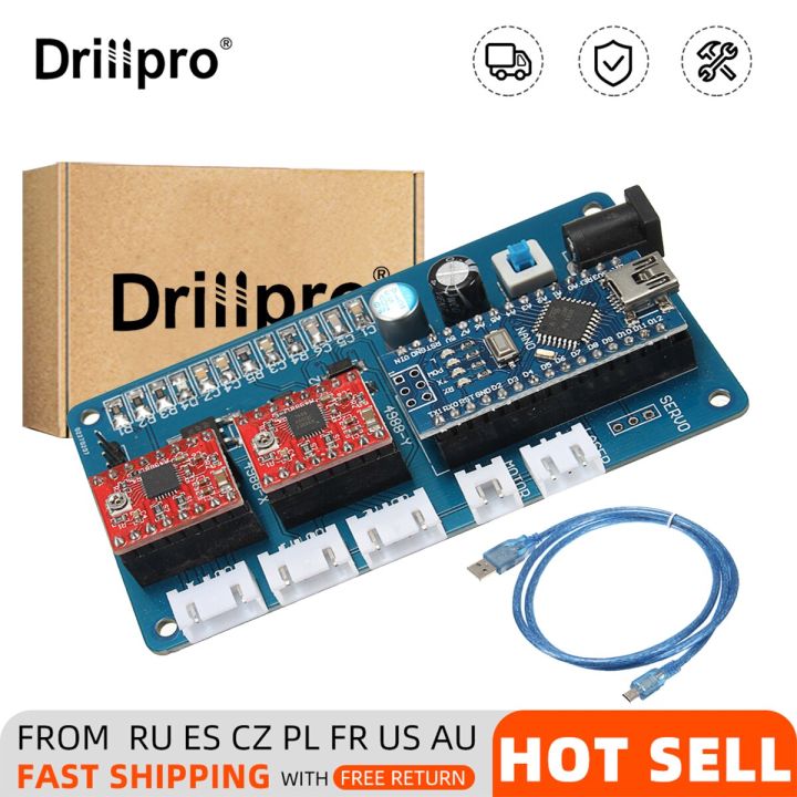 1ชิ้น2แกนแผงควบคุม Diy เครื่องตัดเลเซอร์แกะสลักเมนบอร์ดสำหรับ Benbox ...