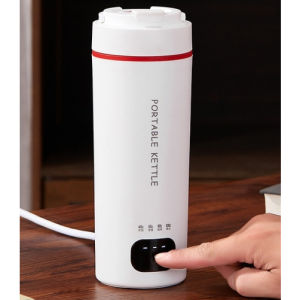✨SG【Stock】Portable Electric Kettle Thermal Cup Travel Water Boiler with LCD Smart Water Kettle portable travel kettle