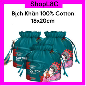 Cuộn Khăn Mặt Khô 100% Cotton Minaer   An Toàn Vệ Sinh Cho Mọi Làn Da