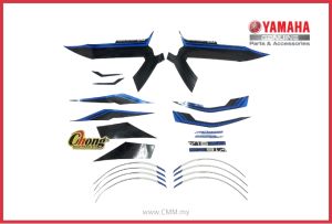 Yamaha Y16ZR V1 Body Stripe/Sticker (Blue) BAX-FG000-00-P1 (VPBC5) Original HLY!