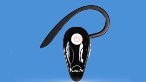 Kendir Bluetooth Headset V5.0 Ultralight Wireless Headphone Cell Phone Earpiece with Mic HeadsetcaseVolume Control Handsfree EarbudCompatible with Android/iPhone/Smartphones/Lap