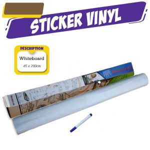 FAMILY`S CHOICE Blackboard Removable Vinyl Sticker || Whiteboard Removable Vinyl Sticker 45x200cm