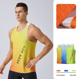Summer Sports Quick Drying Vest Outdoor Marathon Sleeveless T-shirt Running Fitness Breathable Sports Vest