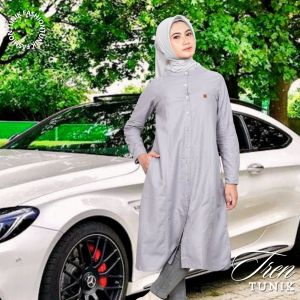 ZTRI TUNIK SIMPLE POLOS KATUN LINEN PREMIUM DRESS QUALITY