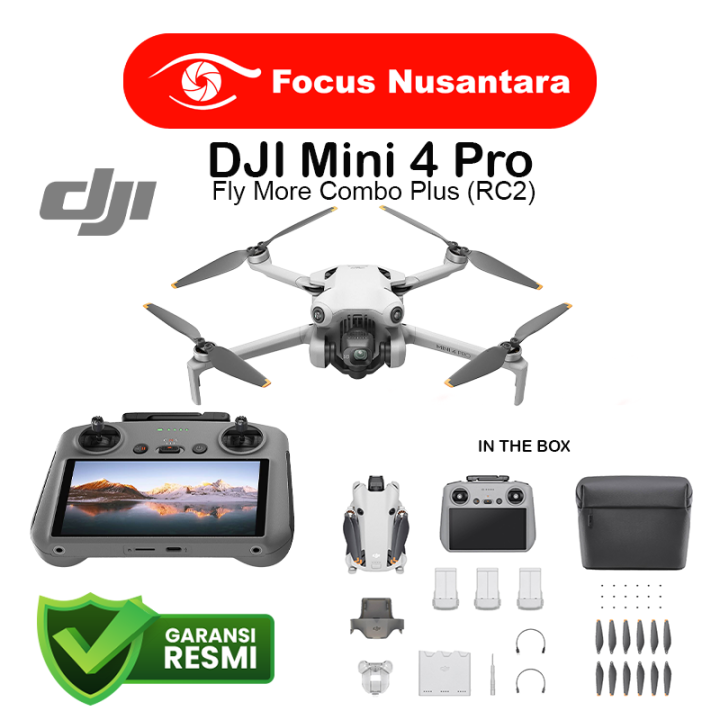 DJI Mini 4 Pro With DJI RC 2 / DJI RC-N2 Remote DJI Mini 4 Pro Fly ...