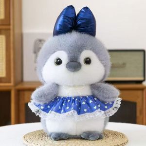 Oldlaiben 25CM Penguin Plush Toy Cute Soft Animal Dolls Baby Soothing Sleeping Pillow Mainan Hadiah Ulang Tahun