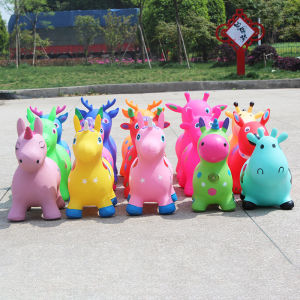 Bouncy Donkey Animal Kiddie Inflatable Toys Jumping Horse Ride-On Toy Childrens gifts MY-08-5