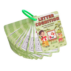 Alphabets Flash Cards Educational Flash Card for Kids Preschool Flashcard Learn English Word Card Cognitive Educational Toys Picture Memory Games Gifts Flashcards for Children
