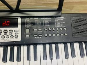 61 Keys Electronic Keyboard Piano with Microphone & Music Stand | Portable 61-Key Piano for Beginners Kids & Adults | 100 Tones 100 Rhythms Recording Function